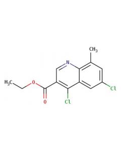 Astatech ETHYL 4,6-DICHLORO-8-METHYLQUINOLINE-3-CARBOXYLATE; 1G; Purity 95%; MDL-MFCD00173360